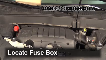 2013 Chevrolet Traverse LS 3.6L V6 Fusible (moteur) Remplacement